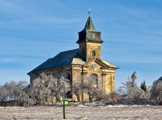 Kostel Nanebevzetí Panny Marie- Cínovec