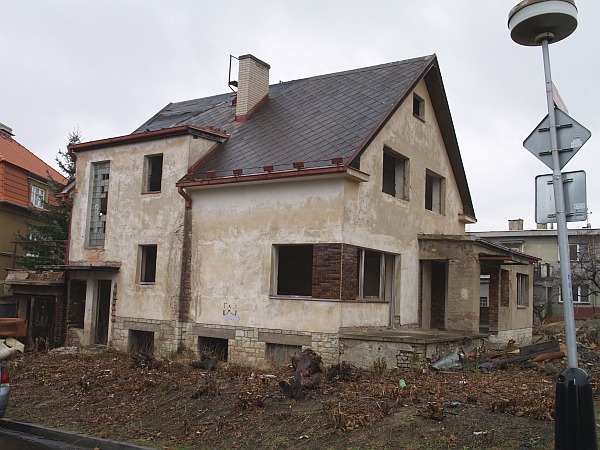 Rekonstrukce rodinného domu, Teplice, Verdunská ul. - před realizací 01